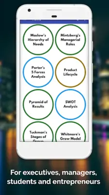 MBA Lessons For Managers android App screenshot 1